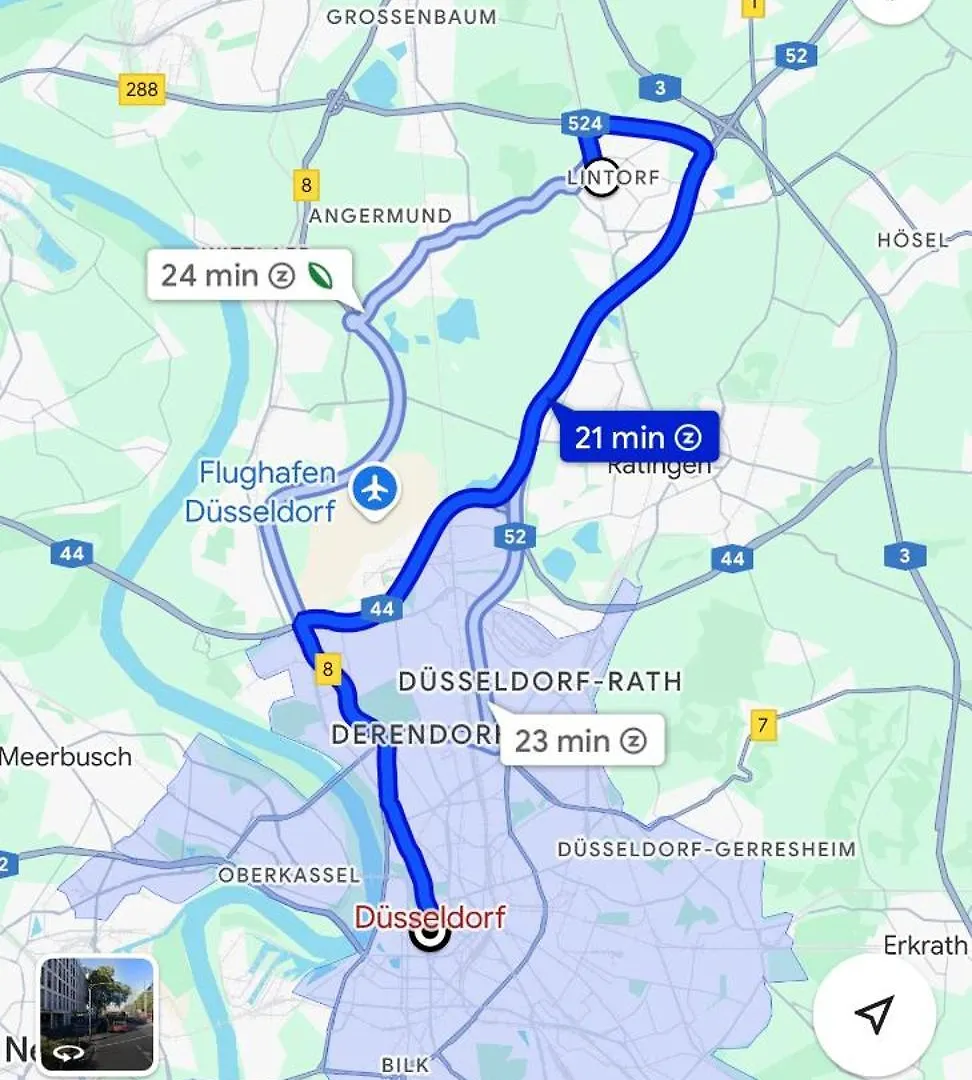 - Timber Haven Retreat - 2-Room Wood-Themed Apartment 65 Qm - Central Location - Renovated 2024 With Tv & Netflix - Balcony - Full Kitchen - Free Parking - Near Metro & Airport - Nature-Inspired Interior - Ratingen 0*,